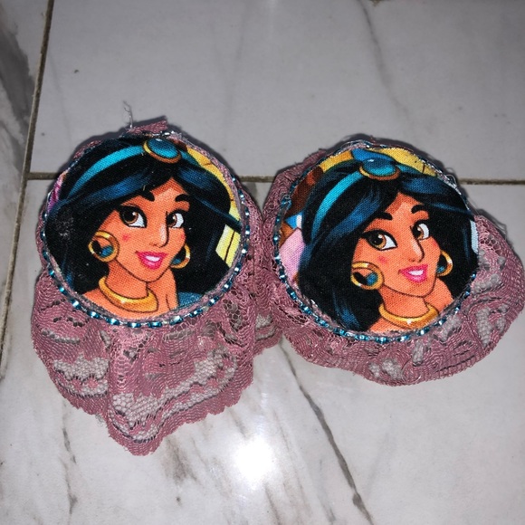 2 Baby Jars Candles Jasmine Hand Made - Picture 3 of 8